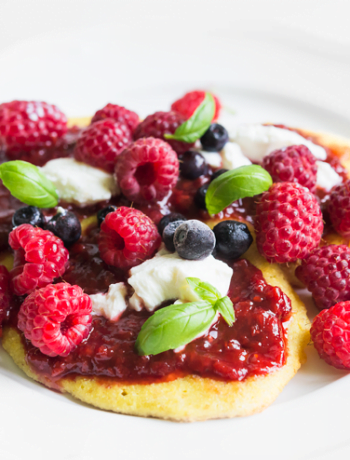 Naleśniki amerykańskie bez cukru przepis | Imbirowy Garnek