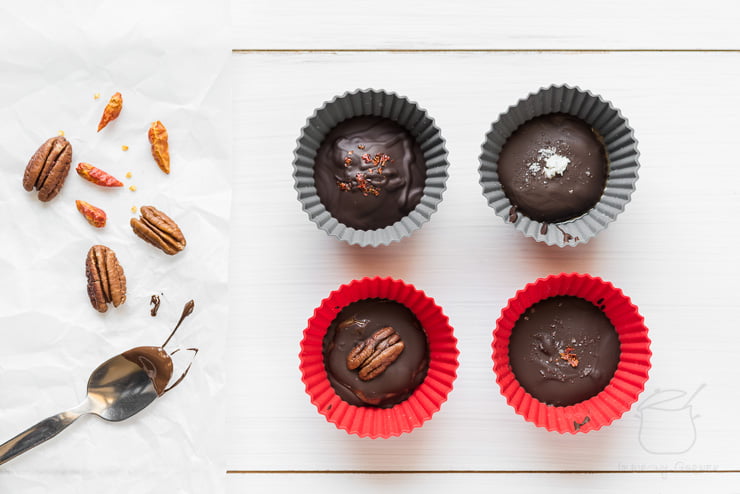 Przepis na czekoladki z masłem orzechowym | Imbirowy Garnek