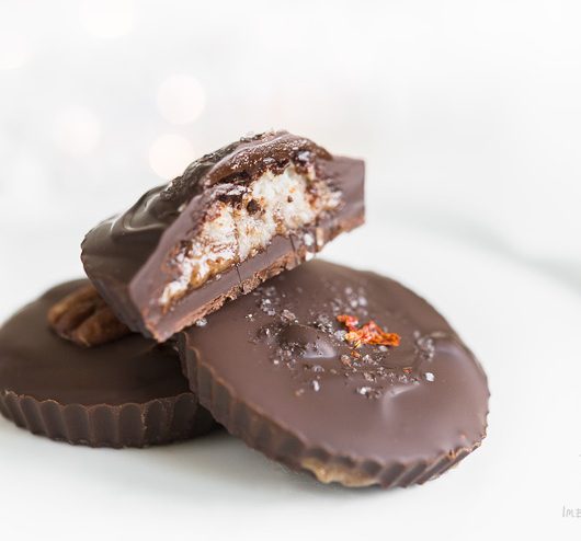 Czekoladki z masłem orzechowym | Przepis | Imbirowy Garnek