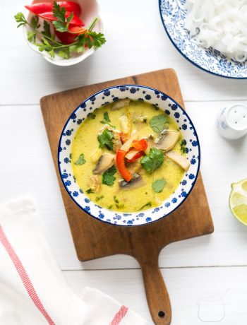 Tajska zupa z kurczakiem | Przepis | Imbirowy Garnek