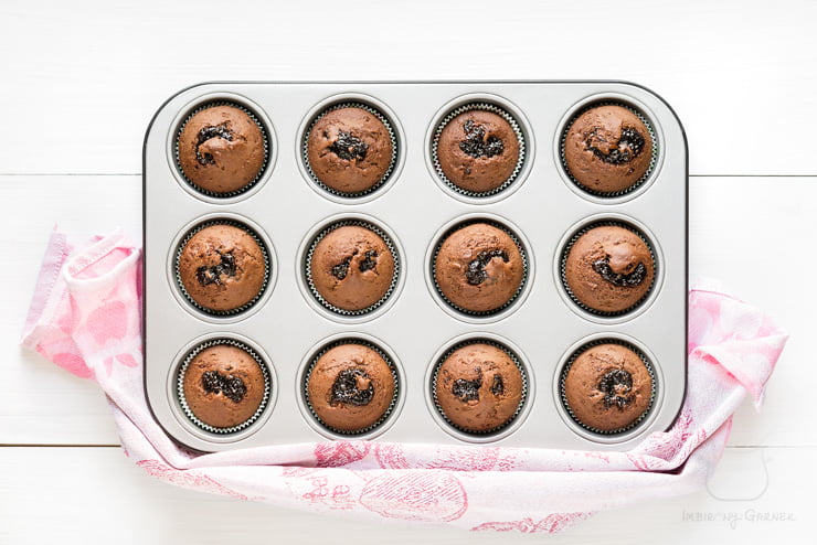 Przepis na muffiny piernikowo-czekoladowe | mbirowy Garnek