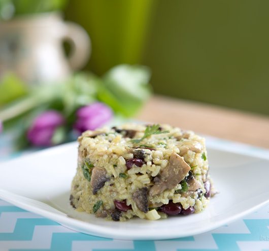 Przepis na risotto z pieczarkami | Imbirowy Garnek