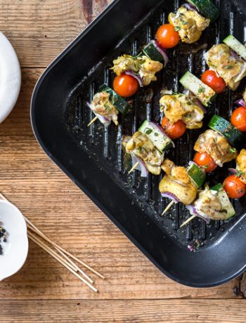 Szaszłyki z kurczakiem | Przepis | Imbirowy Garnek