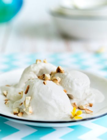 Lody chałwowe | Przepis | Imbirowy Garnek