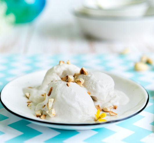 Lody chałwowe | Przepis | Imbirowy Garnek